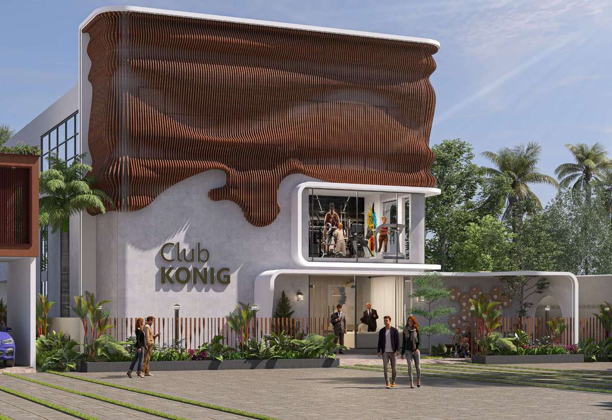 Club Konig clubhouse at Konig North County, Devanahalli
